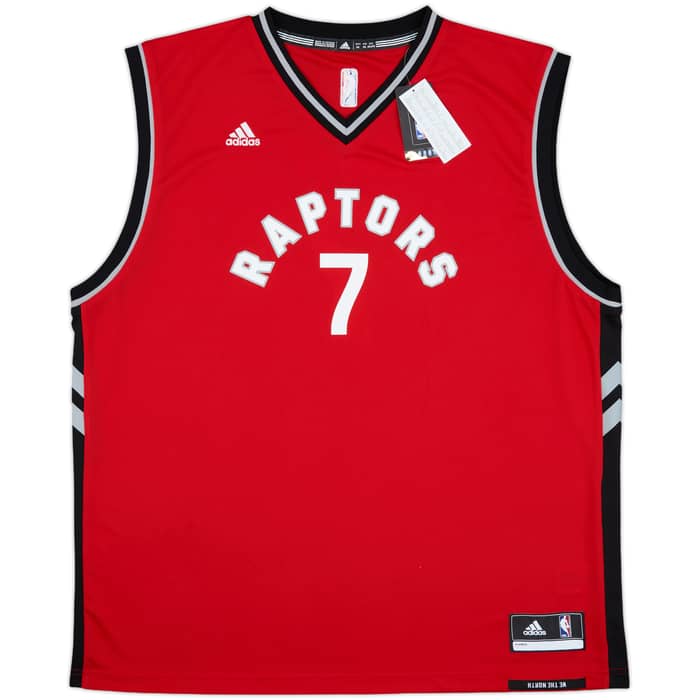 2015-17 Toronto Raptors Lowry #7 adidas Away Jersey (XXL)