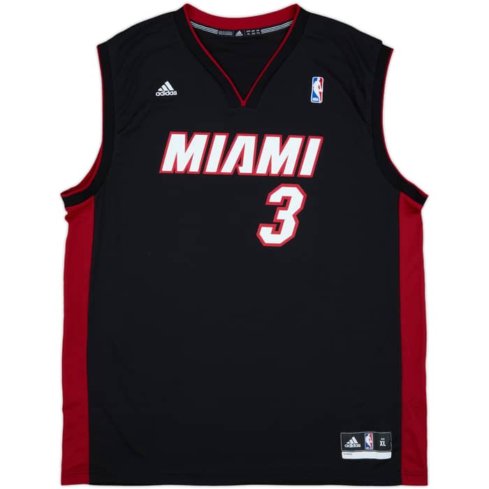 2012-14 Miami Heat Wade #3 adidas Away Jersey (XL)
