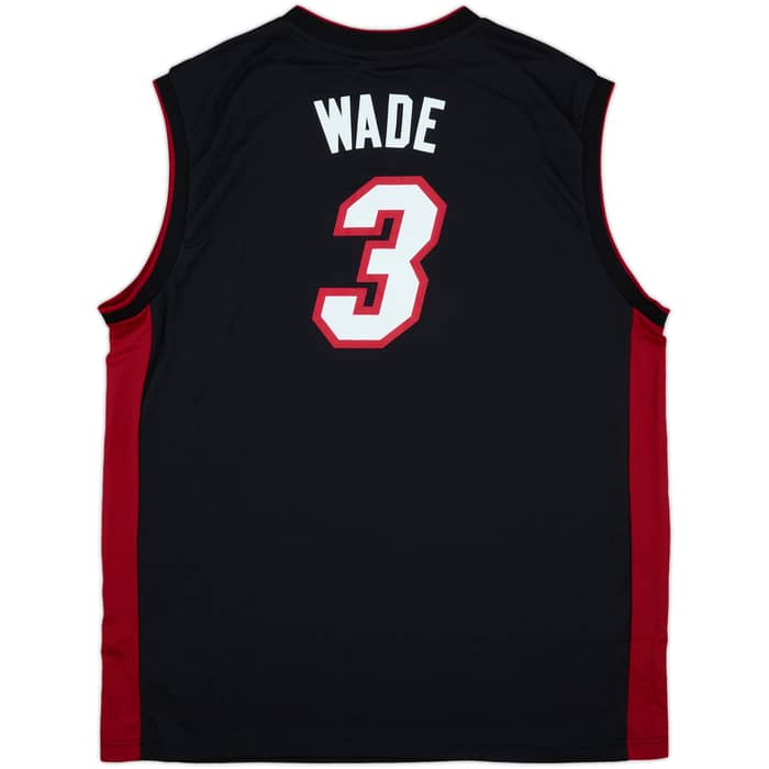 2012-14 Miami Heat Wade #3 adidas Away Jersey (XL)