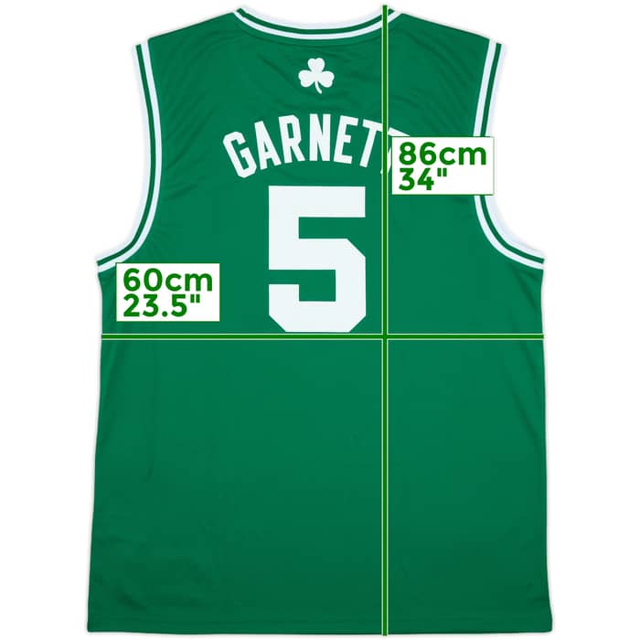 2010-13 Boston Celtics Garnett #5 adidas Away Jersey (L)