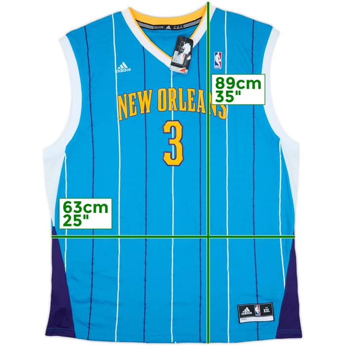 2010-11 New Orleans Pelicans Paul #3 adidas Away Jersey (XXL)
