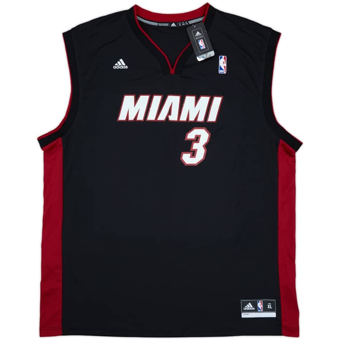 2012-14 Miami Heat Wade #3 adidas Away Jersey (XL)