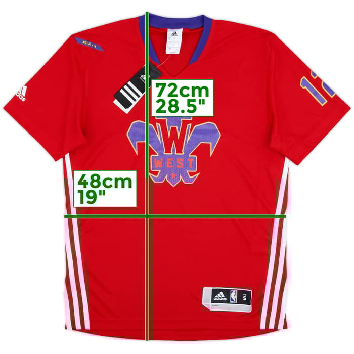 2014 NBA All-Star Team West Howard #12 adidas Jersey (S)