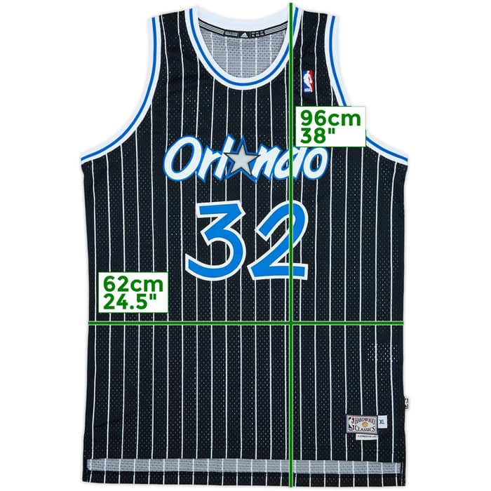 1992-93 Orlando Magic O'Neal #32 adidas Hardwood Classics Swingman Away Jersey (XL)
