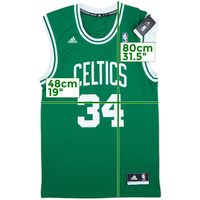 2010-13 Boston Celtics Pierce #34 adidas Away Jersey (S)