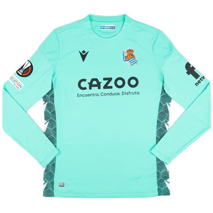 2022-23 Real Sociedad Match Issue Europa League GK Shirt Zubiaurre #13