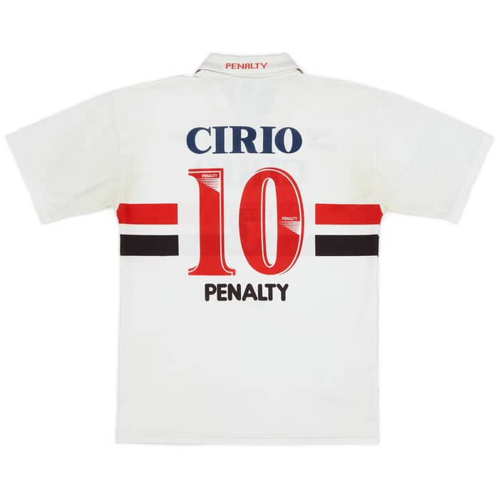 1999 Sao Paulo Home Shirt #10 - 7/10 - (XXL)