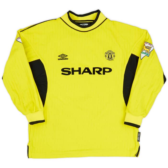 1999-00 Manchester United GK Shirt Bosnich #1 - 8/10 - (M.Boys)