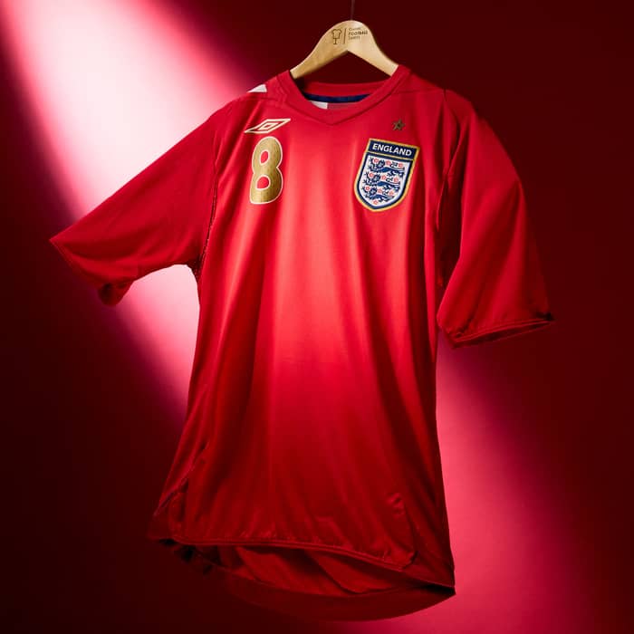 Maillot extérieur Angleterre 2006-08 Lampard #8 - 8/10 - (S)