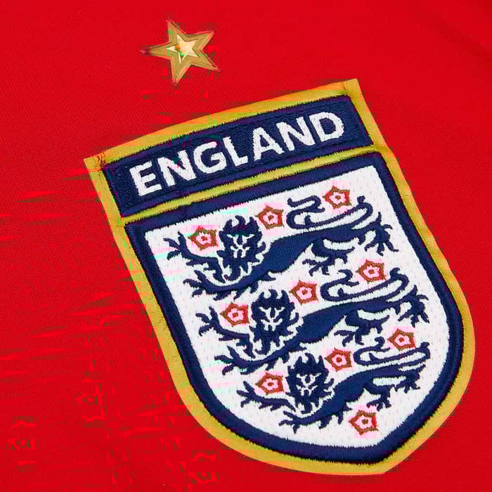 2006-08 England Away Shirt Beckham #7 - 8/10