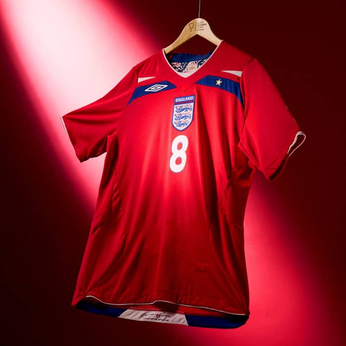 2008-10 Maillot extérieur Angleterre Lampard #8 - 6/10 - (S)