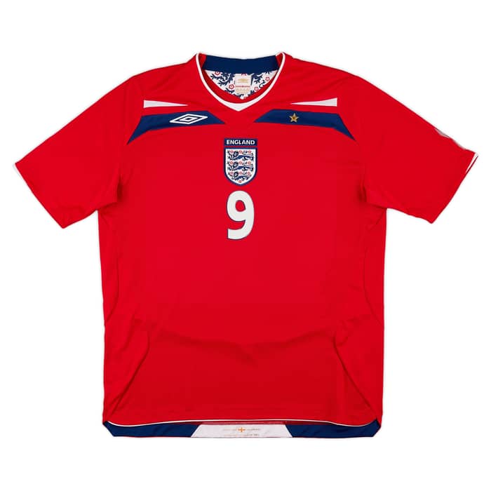 2008-10 England Maillot extérieur Rooney #9 - 8/10 - (S)