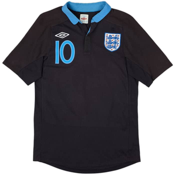 2011-12 England Away Shirt Rooney #10 - 6/10 - (S)