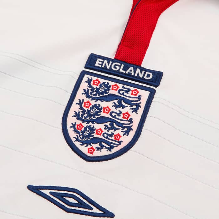 2003-05 England Home Shirt Rooney #9 - 8/10