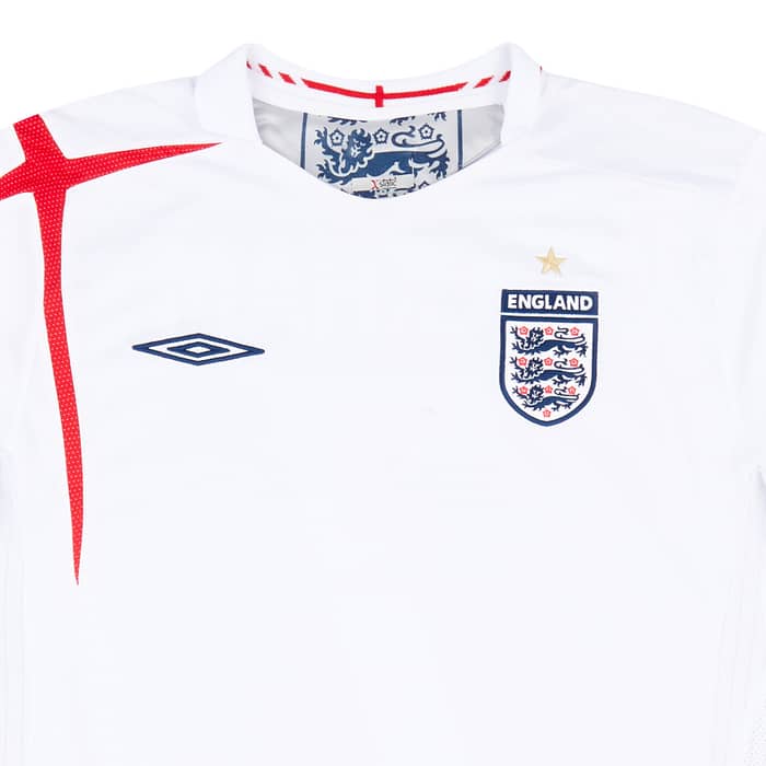 2005-07 England Home Shirt - 7/10