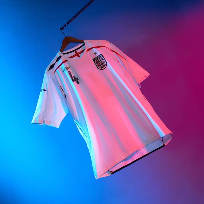 2007-09 England Home Shirt Gerrard #4 - 8/10 - (S)