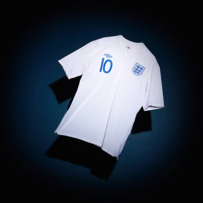 2010-11 England Home Shirt Rooney #10