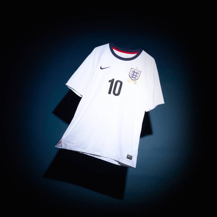 2013 England Maillot Domicile 150e Anniversaire Rooney #10 - 6/10 - (S)