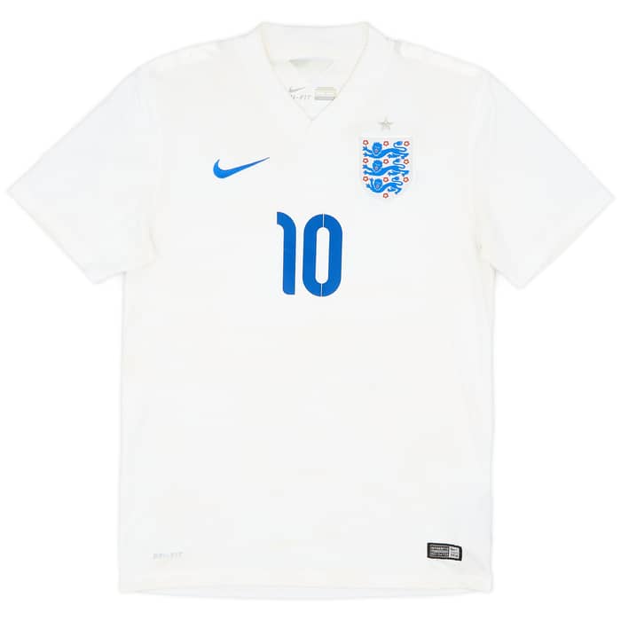 2014-15 England Home Shirt Rooney #10