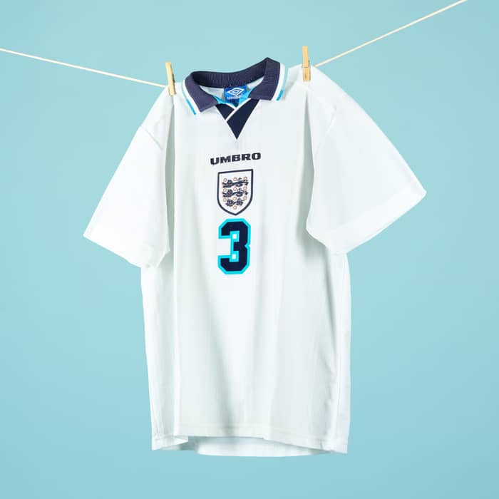 1995-97 England Maillot domicile Pearce #3