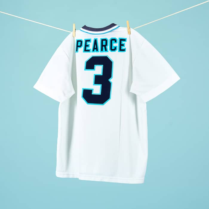 1995-97 England Maillot domicile Pearce #3