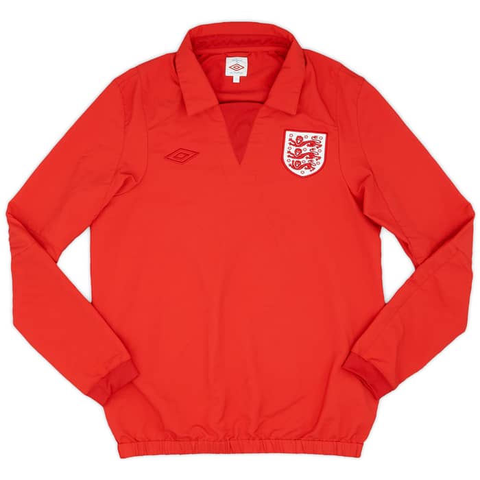 2010-11 England Umbro Drill Top - 9/10 - (S)