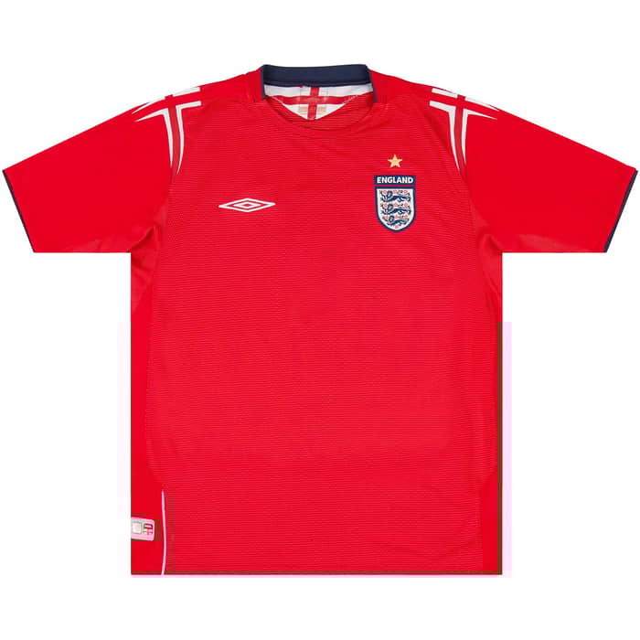 2004-06 England Away Shirt - 9/10