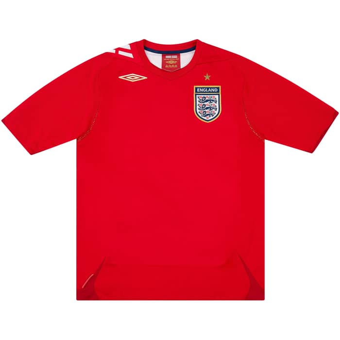 2006-08 England Away Shirt - 7/10