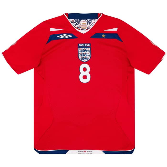 2008-10 England Away Shirt Lampard #8 - 9/10