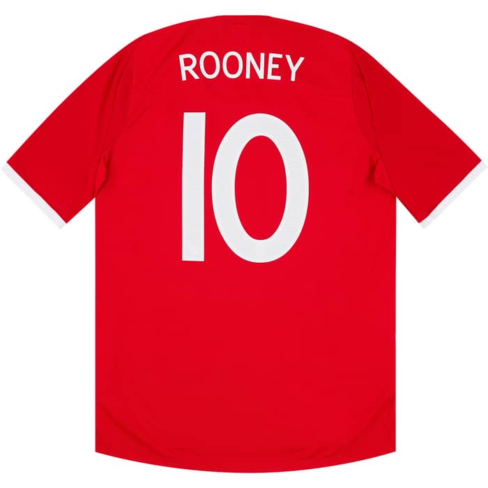 2010-11 England Away Shirt Rooney #10 - 7/10