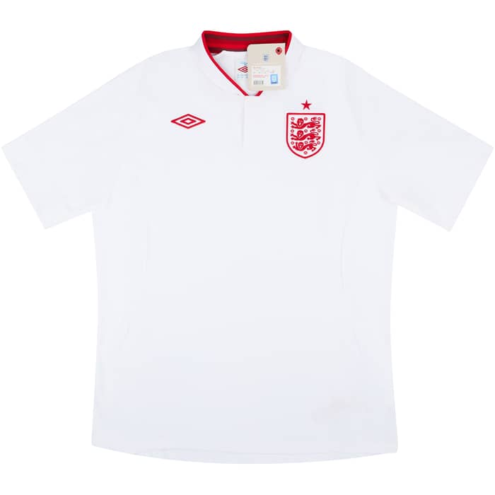 2012-13 England Home Shirt *New w/ Defects*