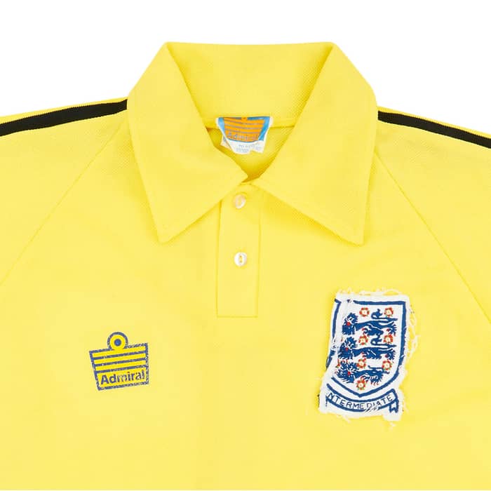 1974-75 England U-23 Match Issue GK Shirt #1 (Day)