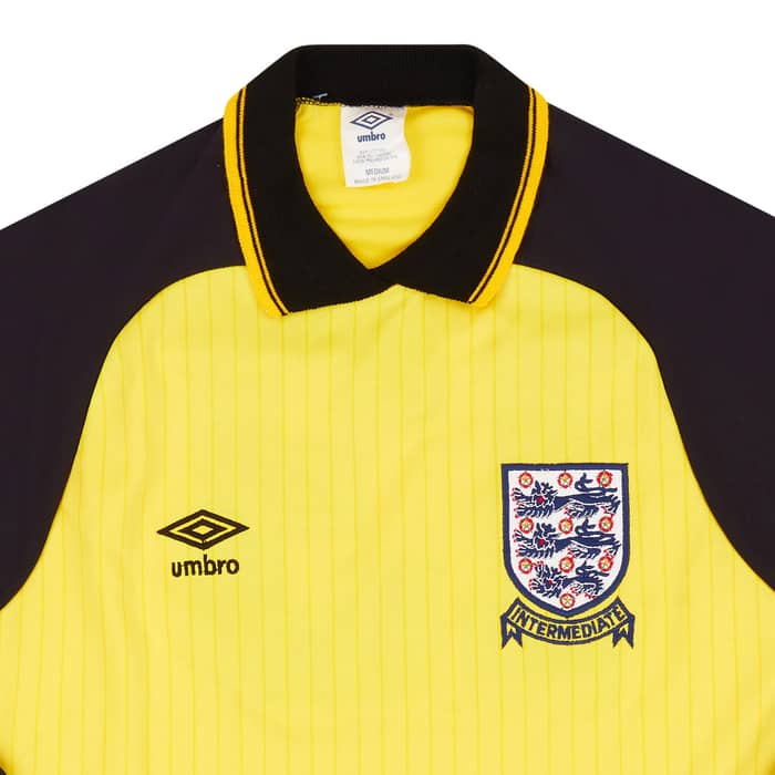 1985-86 England U-21 Match Issue GK Shirt #13 (Mimms)