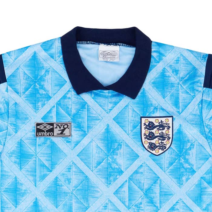 1990-92 England GK Shirt - 8/10 - #1 (Shilton) M