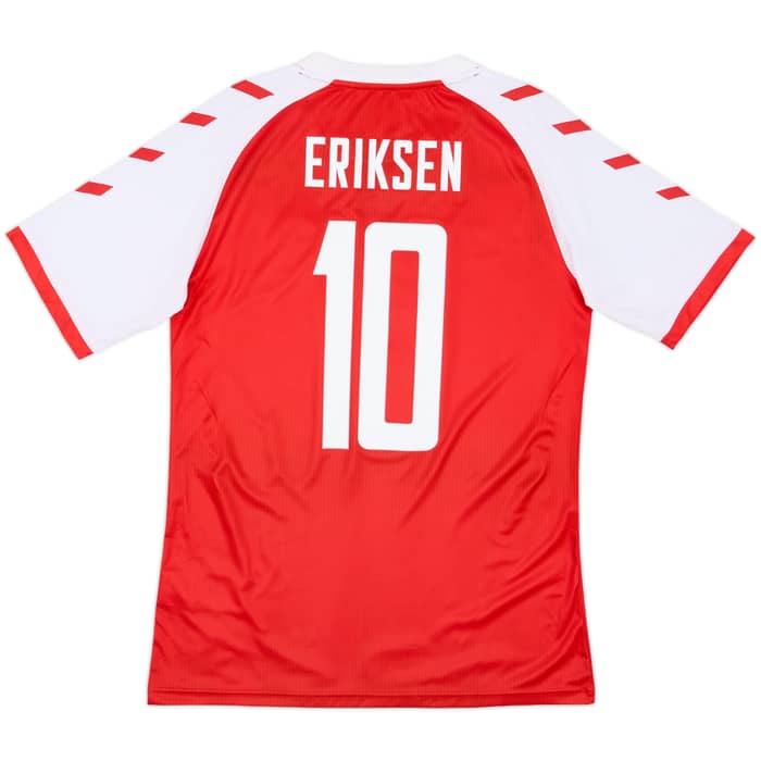 2020-21 Denmark Home Shirt Eriksen #10 - 9/10 - (S)