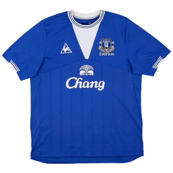 2009-10 Everton Home Shirt Cahill #17