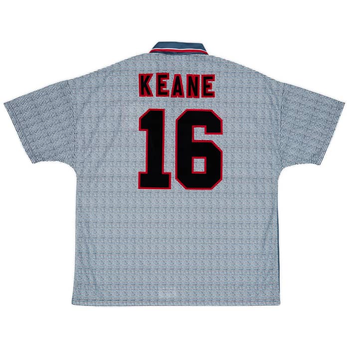 1995-96 Manchester United Away Shirt Keane #16 (XXL)