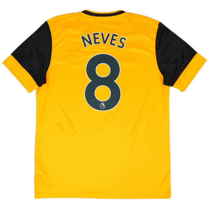 2020-21 Wolves Home Shirt Neves #8 - 9/10 - (L)