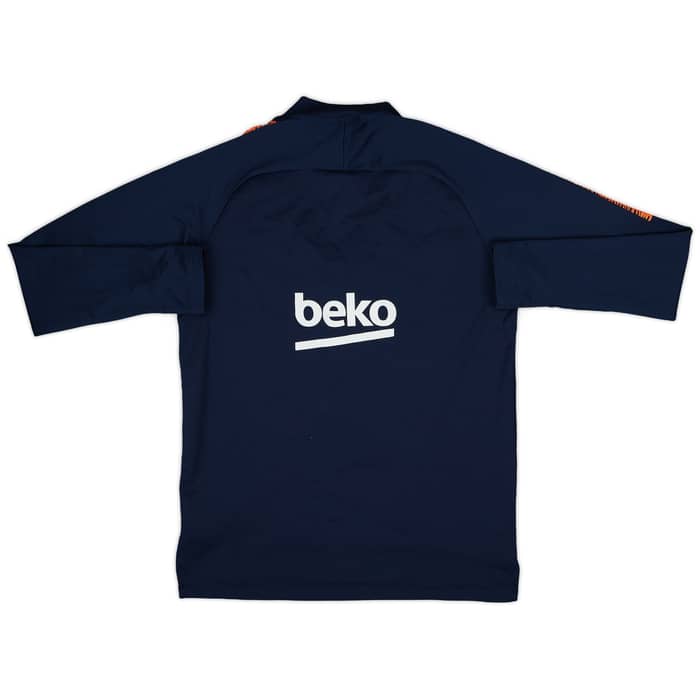 2018-19 Barcelona Nike 1/4 Zip Drill Top - 9/10 - (M)