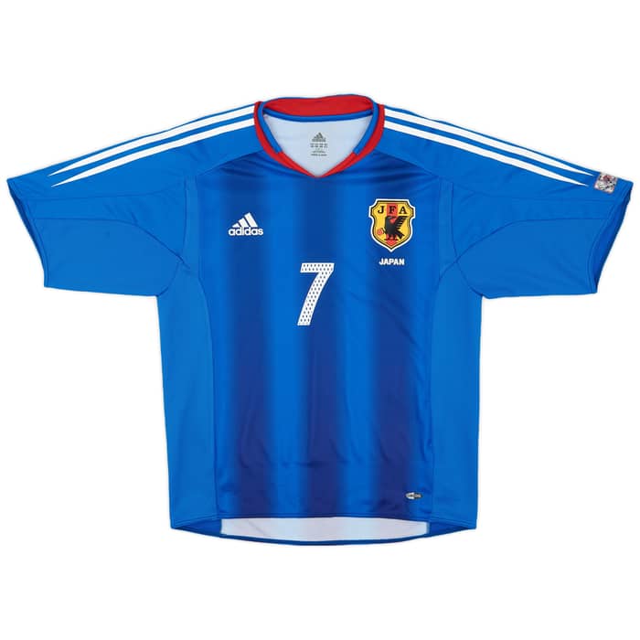 2004-06 Japan Authentic Home Shirt Nakata #7 - 6/10 - (S)