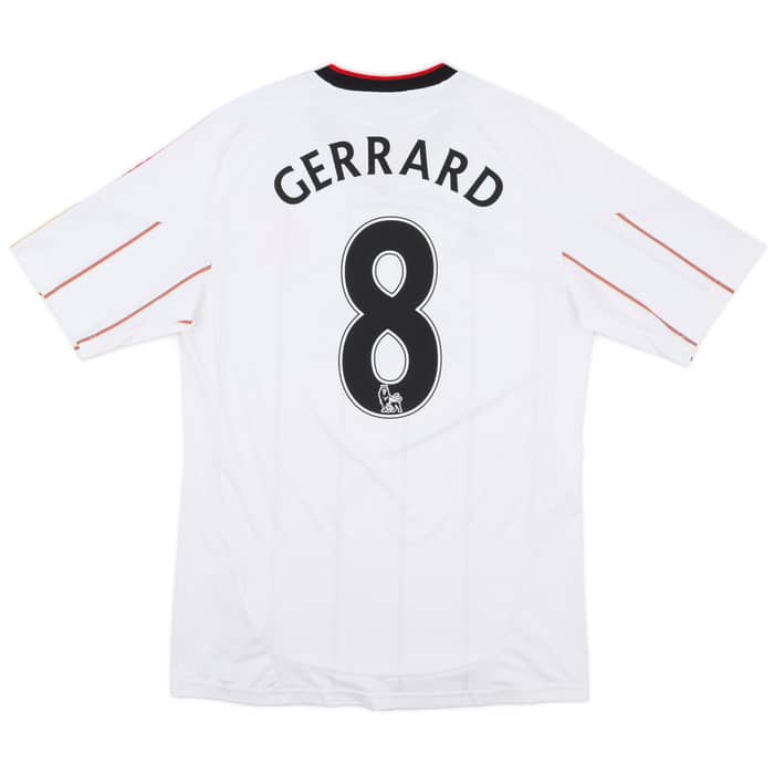 2010-11 Liverpool Away Shirt Gerrard #8 - 6/10 - (S)