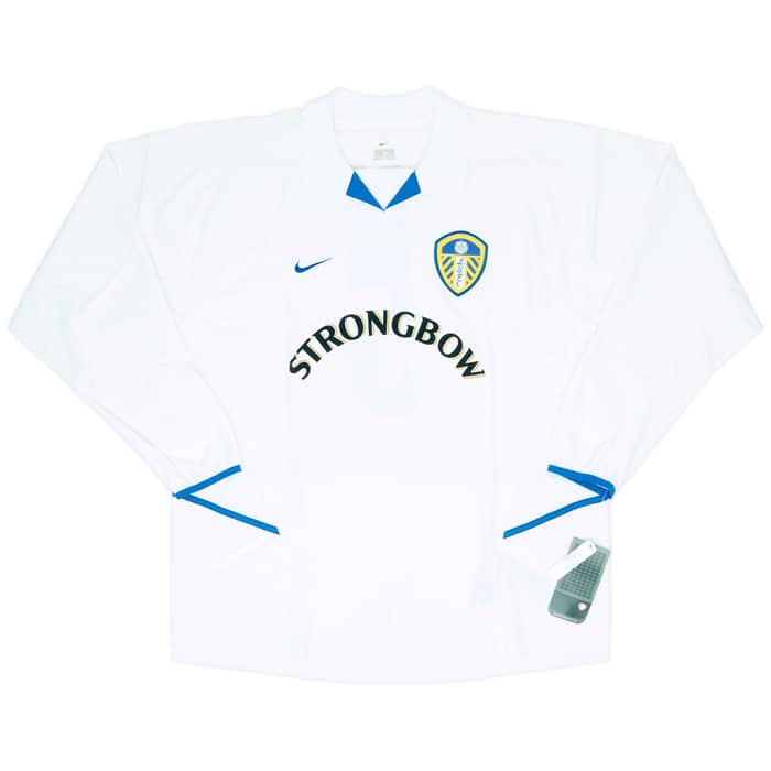 2002-03 Leeds United Home L/S Shirt Radebe #5 (XL)