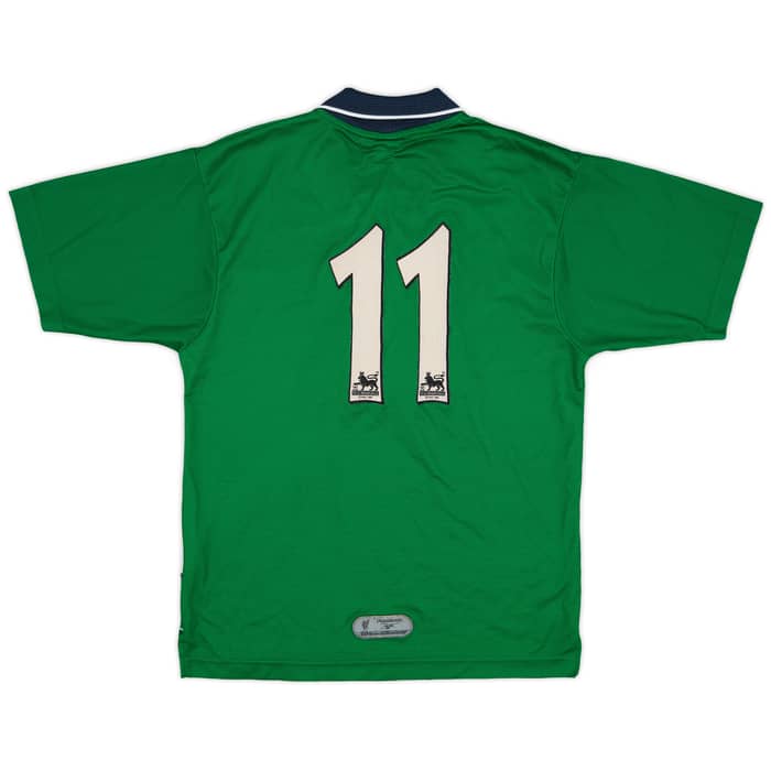 1999-00 Liverpool Away Shirt #11 - 6/10 - (S)