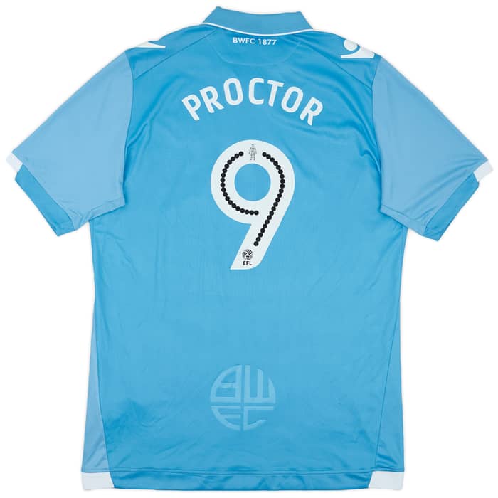 2016-17 Bolton Away Shirt Proctor #9 - 9/10 - (3XL)