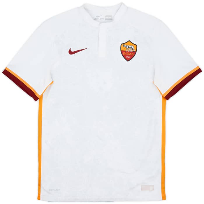 2015-16 Roma Away Shirt Dzeko #9 - 7/10 - (S)