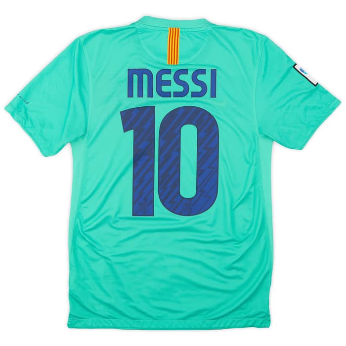 2010-11 Barcelona Away Shirt Messi #10 - 9/10 - (S)