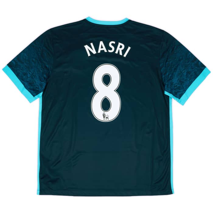 2015-16 Manchester City Away Shirt Nasri #8 (XL)