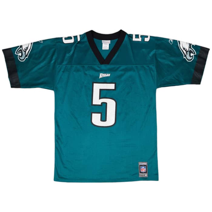 2001 Philadelphia Eagles McNabb #5 Reebok Home Jersey - 9/10 - (M)