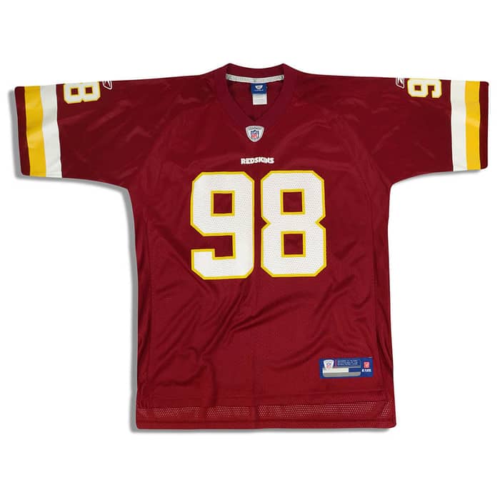 2009-11 Washington Redskins Orakpo #98 Reebok On Field Jersey (Home) Y