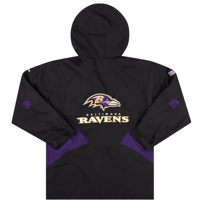 2008-11 Baltimore Ravens Reebok Hooded Jacket Y